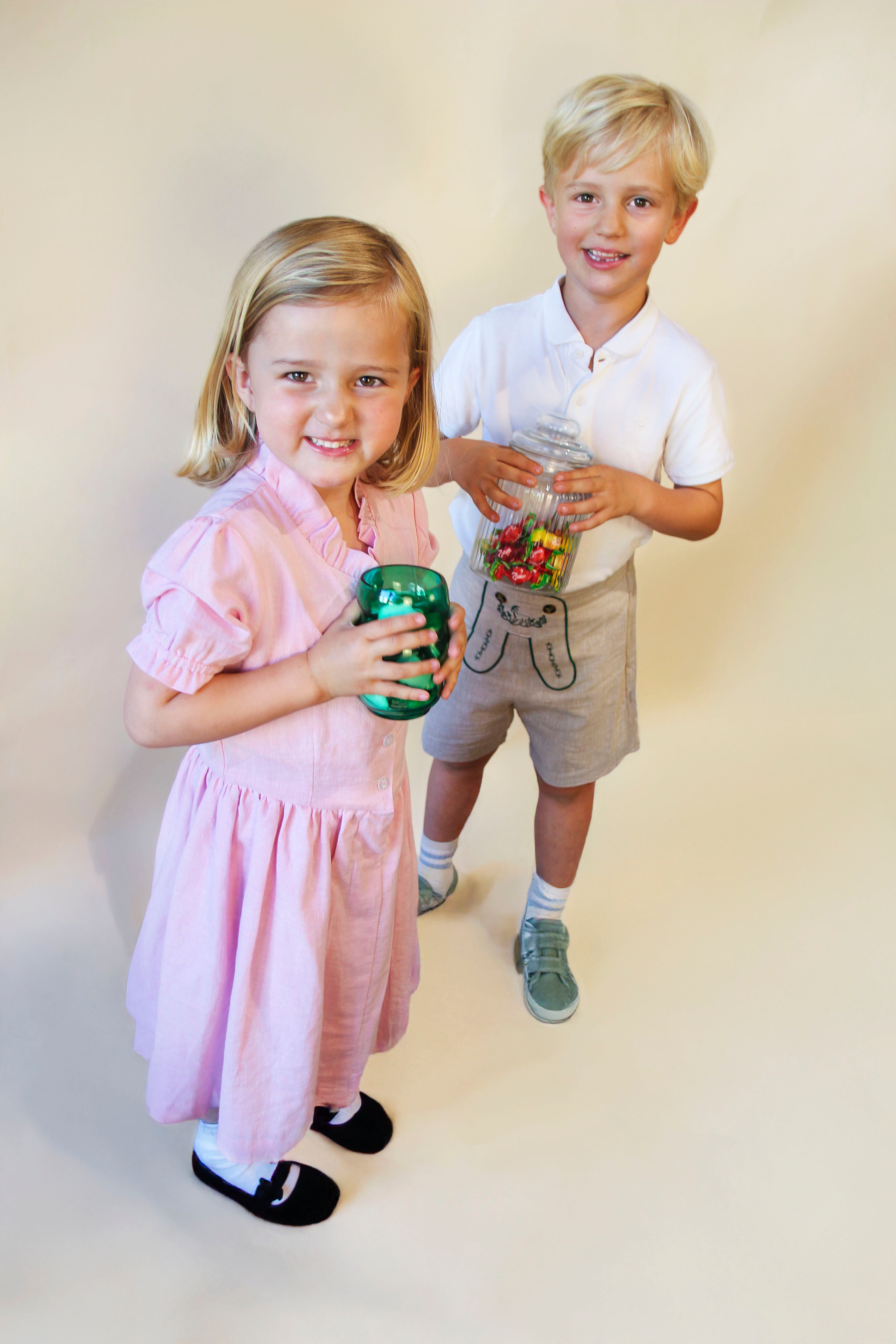 Lederhose Leinenhose Trachten Look Jungs